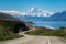 Road to Mount Cook, New Zealand