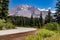 The road to Mount Shasta