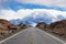 Road to Muztagata Mountain on Pamirs