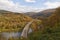 Road to Odenwald region in Germany