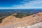 Road to Pike Peak summit, Colorado Spring, Colorado