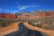 Road to Red rock canyon