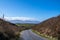 The road to Rossbeg in County Donegal during winter - Ireland