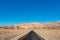 Road to scenic Artists Drive in Death Valley National Park, Cali