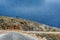 The road to Seitan limania or Stefanou beach, Crete