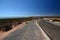 Road to Shell Beach. Denham. Shark Bay. Western Australia