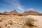 Road to the Spitzkoppe mountain in Namibia