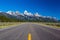 Road to the Tetons