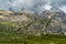 The road to Tre Cime di Lavaredo, Dolomites, at summer