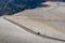 Road on top of Mont Serein Ventoux in Provence, France