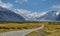 Road toward Mount Cook