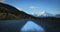 Road towards Aoraki Mount Cook