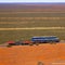 Road train in the Australian