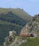 Road train the Mount Larrun, Basque Country