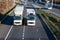 Road transport - lorries on the motorway