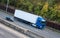 Road transport - lorry on the motorway