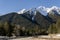 Road Trip in the Rocky Mountains on banff to windermere highway Kootenay Valley Viewpoint