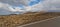 Road with views of the volcanoes