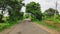 A road  in a village of odisha