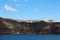 The road of A volcanic island in Santorini