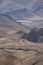 Road on the way to Mount Everest basecamp Tibetan Landscape in Shigatse Prefecture, Tibet Autonomous Region