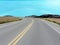 Road in the Wichita Mountains