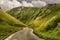 The road at Winnats Pass