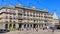 Road works on Paradeplatz square in Zurich, Switzerland