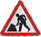 Road Works Sign