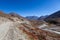 Road in Zanskar valley, Ladakh near Padum.