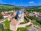 Roades Fortified Saxon Church in Transylvania Romania near Sighisoara and Biertan