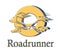 Roadrunner logo in circle