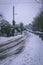 Roads barely usable in the aftermath of Storm Emma, also known as the Beast from the East, which hit Ireland at the start of March