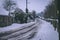 Roads barely usable in the aftermath of Storm Emma, also known as the Beast from the East, which hit Ireland at the start of March