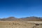 Roads fork in dry and barren Deosai Plains Gilgit-Baltistan Pakistan