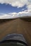 Roads in the national park El Leoncito in Argentina