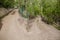 Roads in Nofin village in Fann mountains, Tajikist