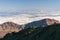 Roads and rocky lava of volcano Teide