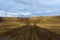 Roads in the steppe