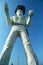 Roadside attraction of giant cowboy