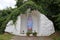 Roadside chapel in the village in Poland