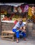 Roadside food stall in township South Africa