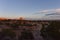 Roadside Mesa and Butte at Sunrise