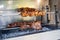 Roadside restaurants spit grill skewers in Crete, Greece