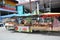 Roadside stall selling shrimp paste at Tualang in Malaysia