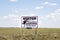 Roadside town sign at Winton Queensland.