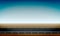 Roadside view with a crash barrier, straight horizon desert and clear blue sky background road, vector illustration