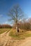 A roadside wooden chapel, Poleski National Park, Poland