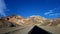 Roadway through Artists Pallete, Death Valley National Park, California