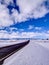 Roadway Stretches into Distance